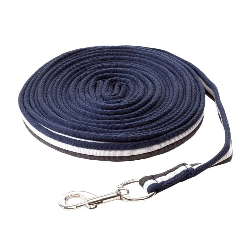 KAVALKADE Lonża BlackDuo granatowy / biały - Cavalo